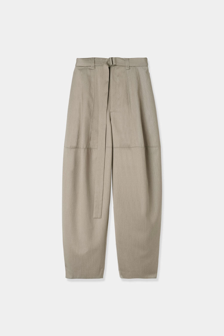 パンツ louren waist belt volume pants waist belt volume pants – louren store