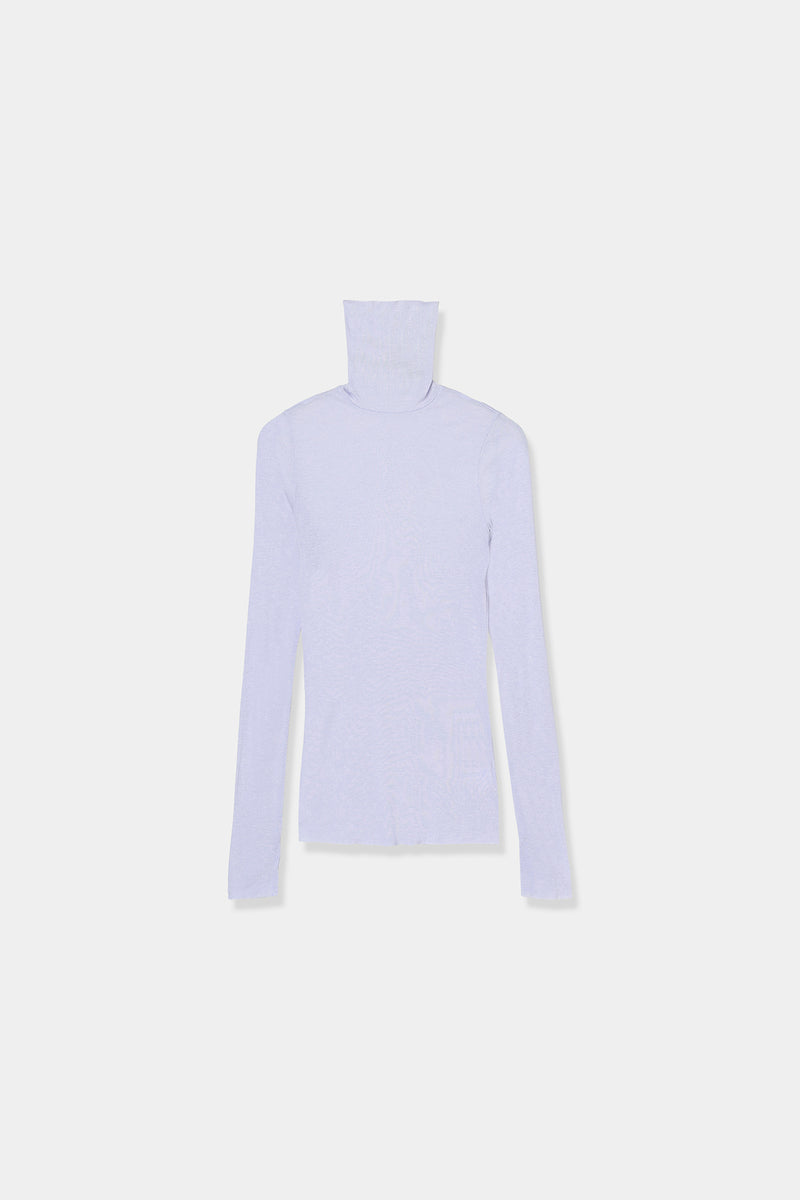 high neck sheer tops – louren store