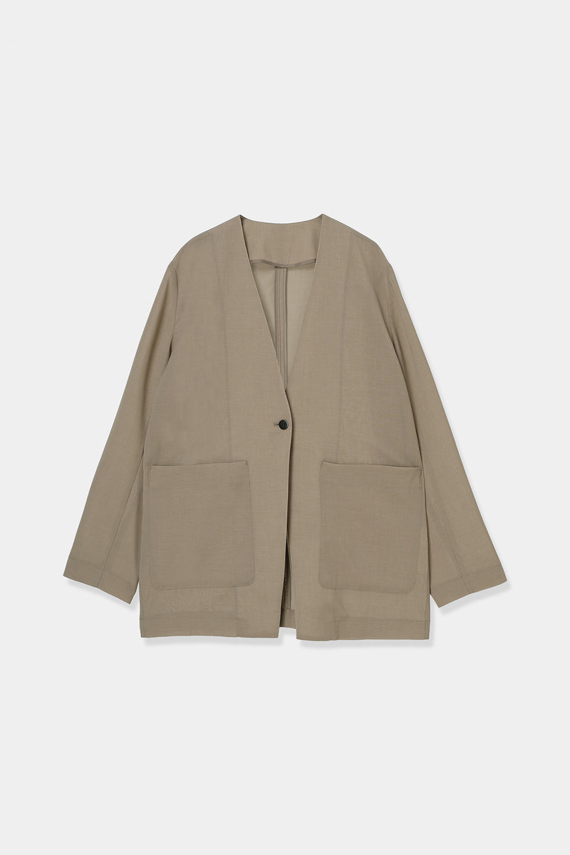 relax sheer jacket – louren store