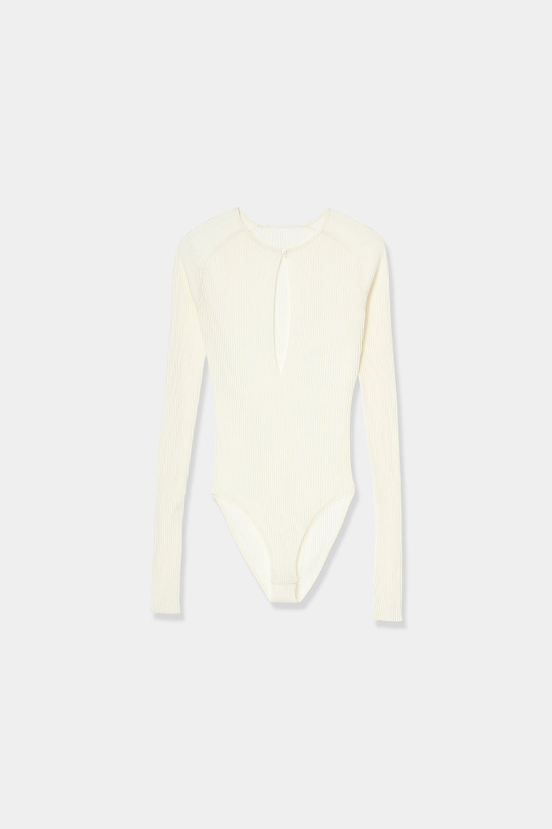 Vneck knit bodysuit – louren store