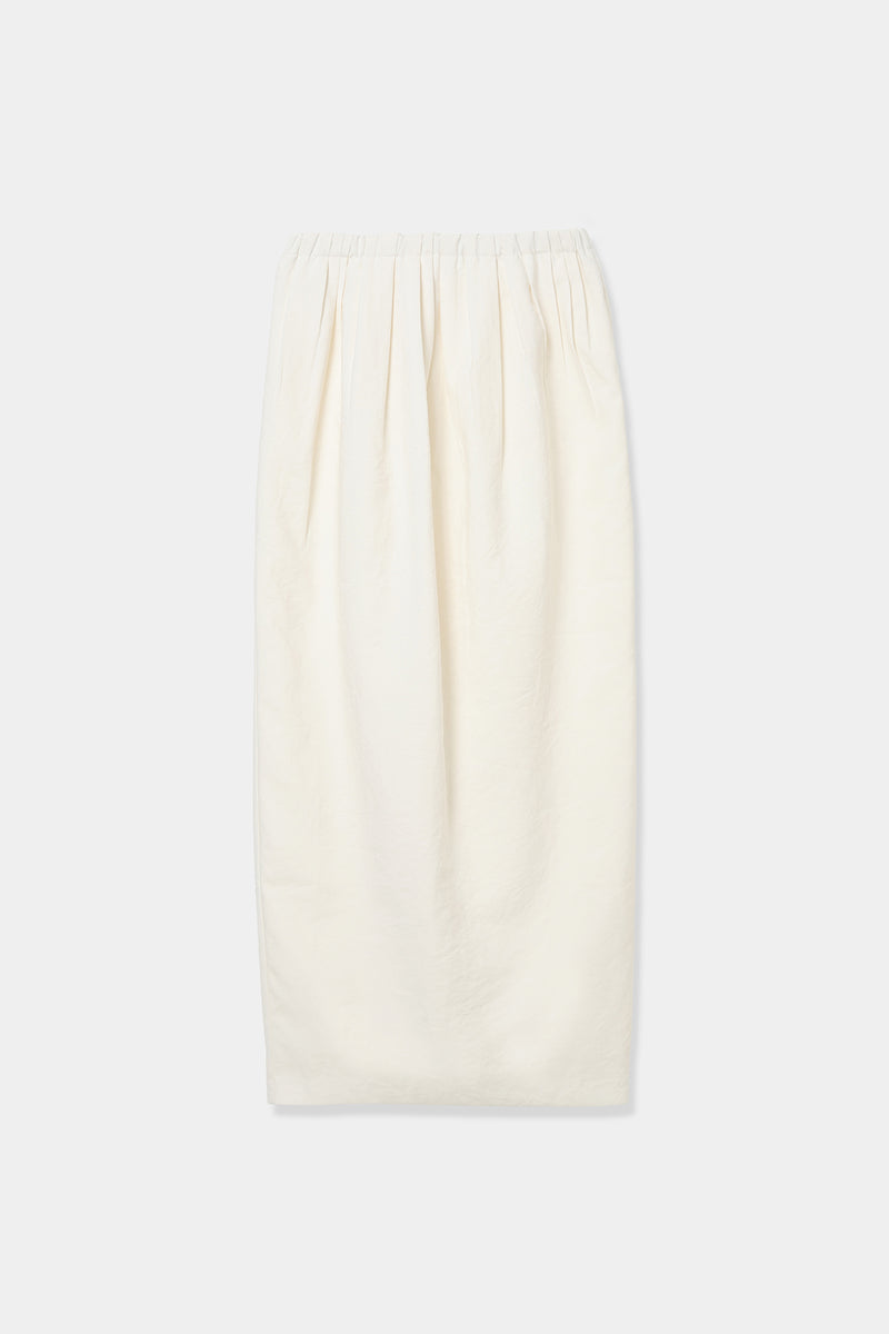 スカート louren waist tuck cocoon skirt waist tuck cocoon skirt – louren store