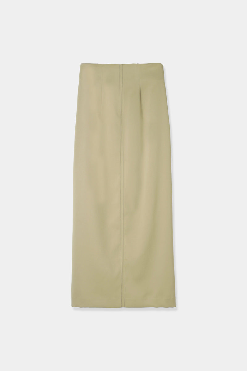 satin pencil skirt – louren store