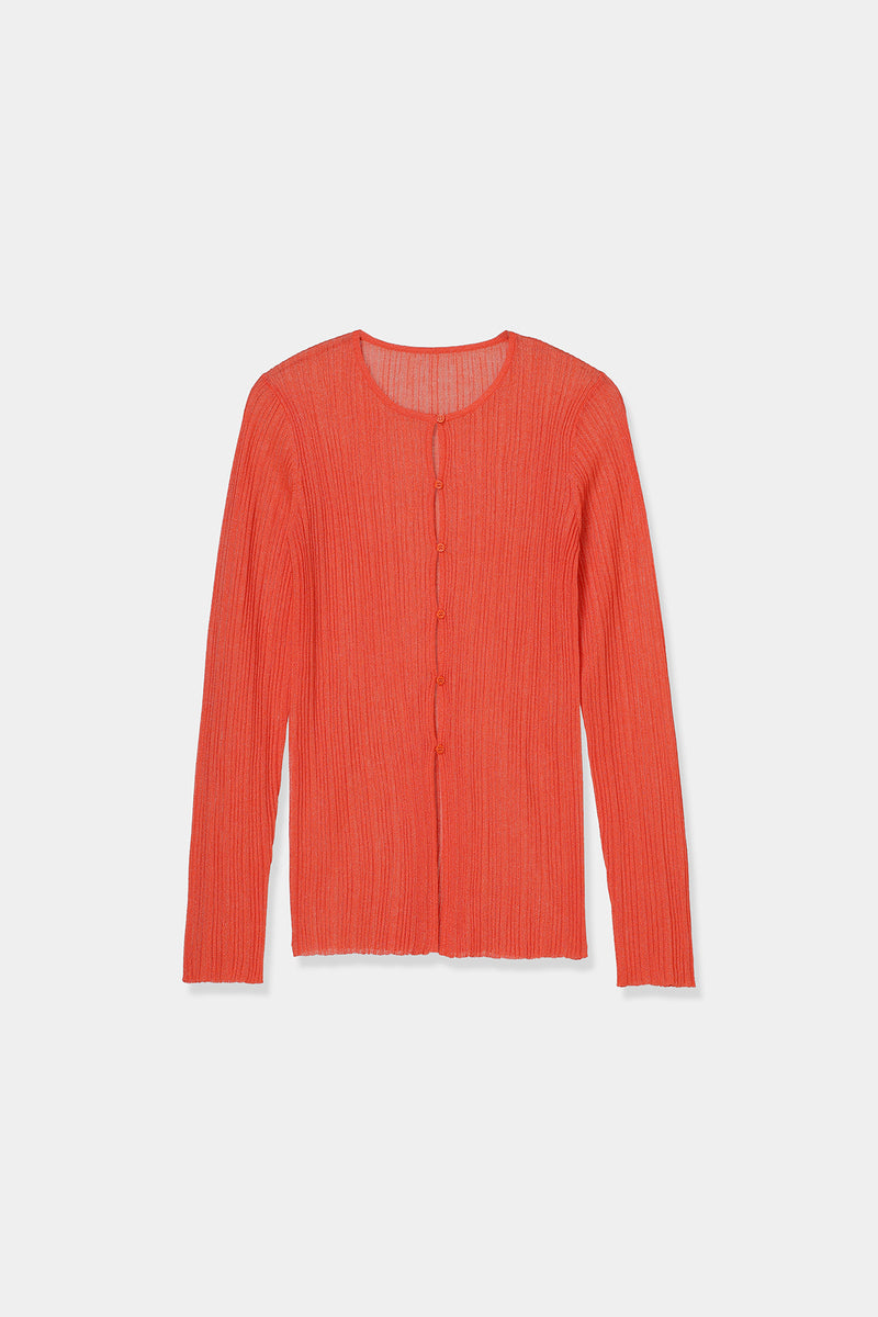 カーディガン louren sheer short knit cardigan shiny sheer knit cardigan – louren store