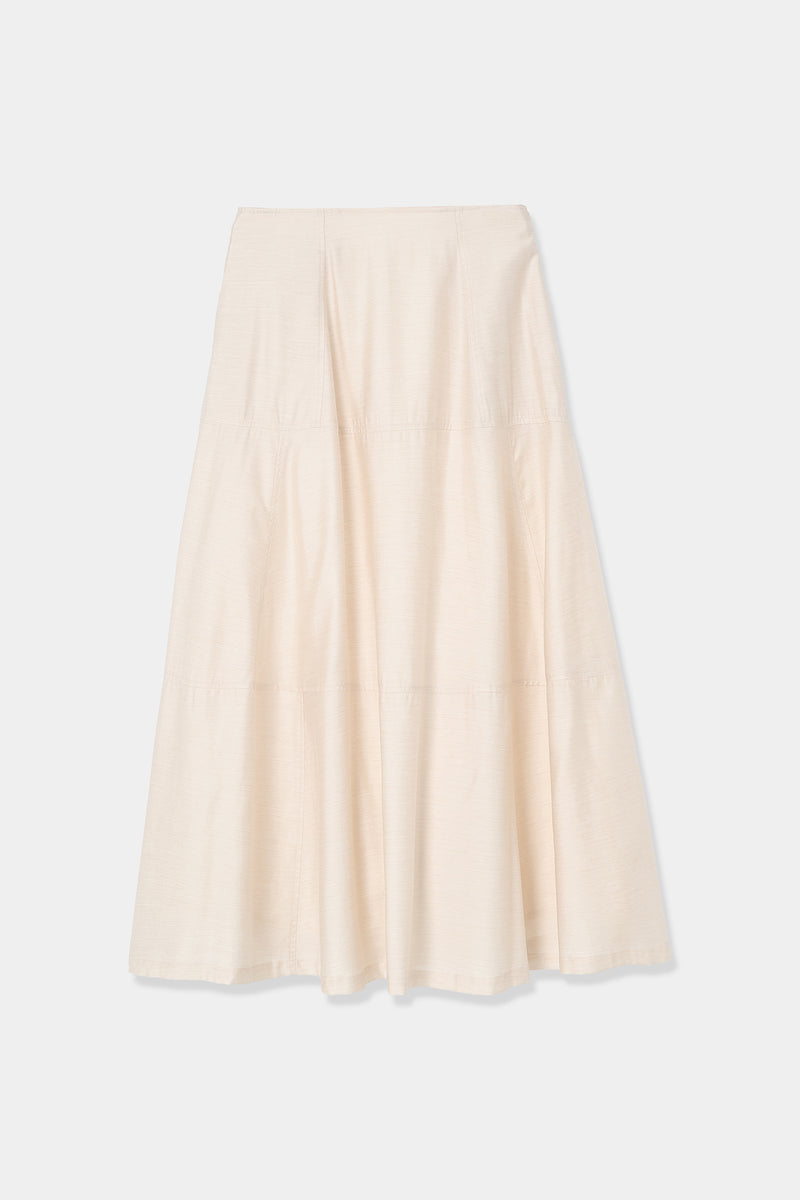 panel flare skirt – louren store