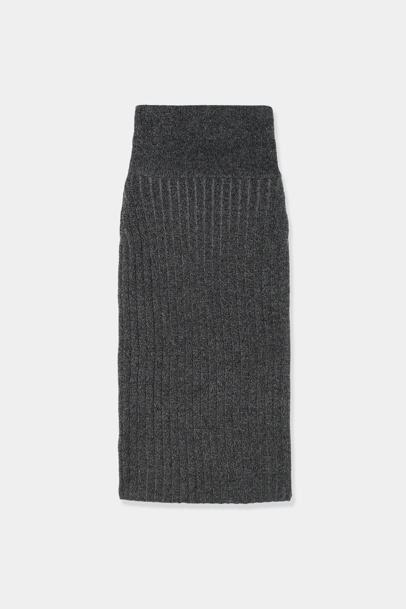 77%louren pattern knit pencil skirt
