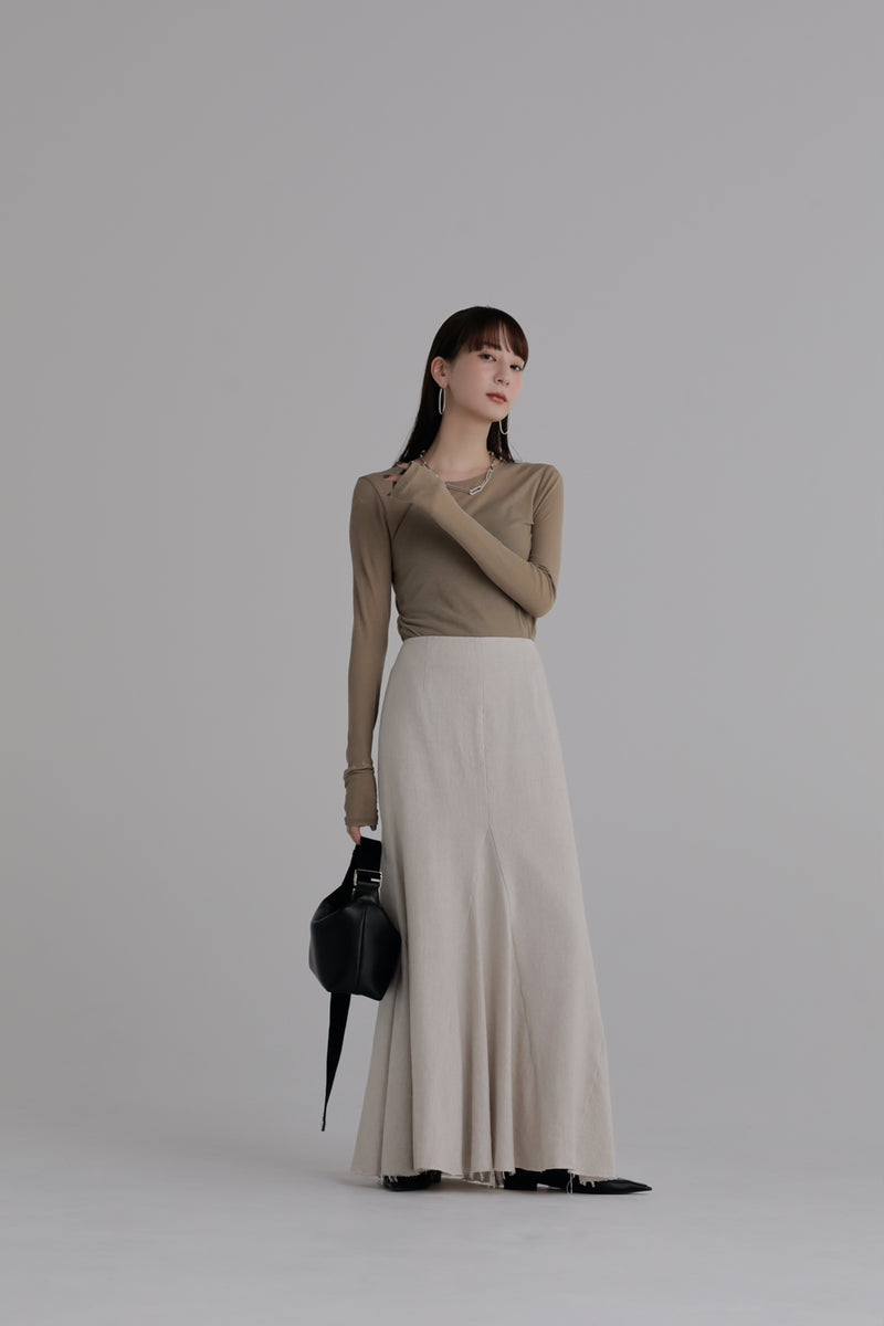 linen like mermaid skirt – louren store linen like mermaid skirt – louren store