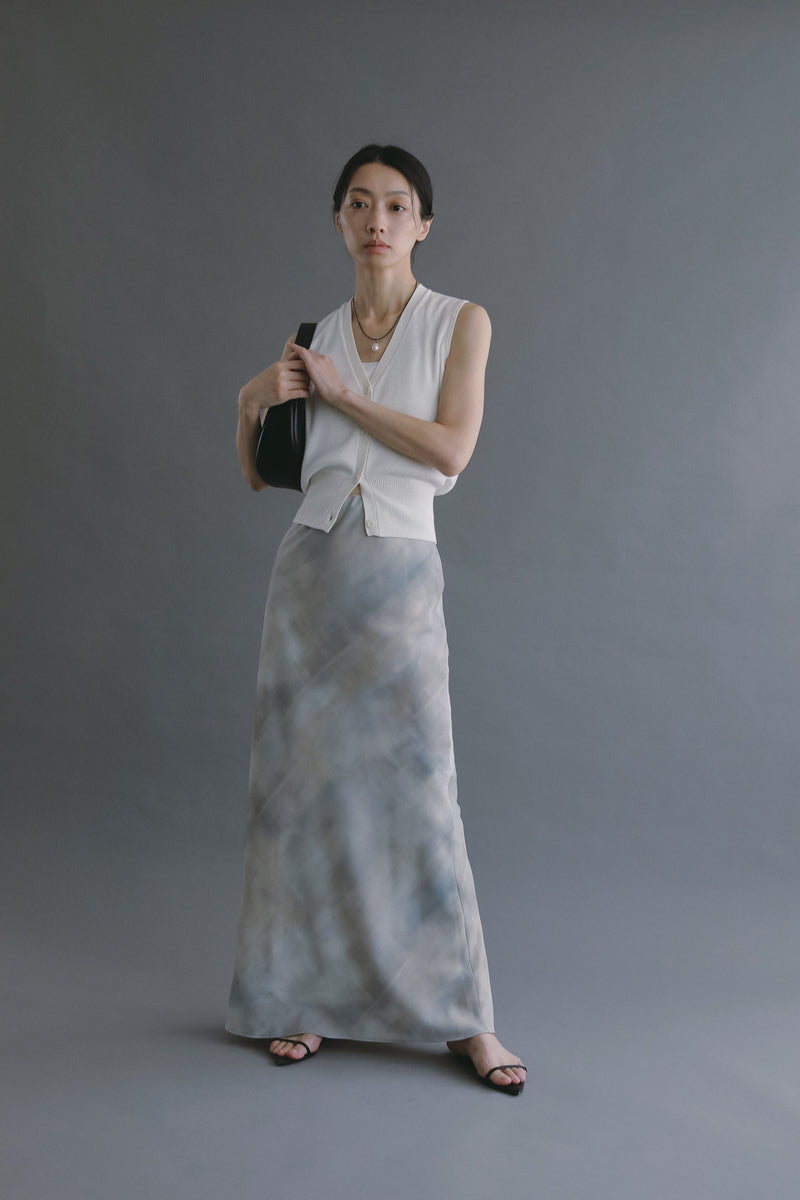 compact knit vest – louren store