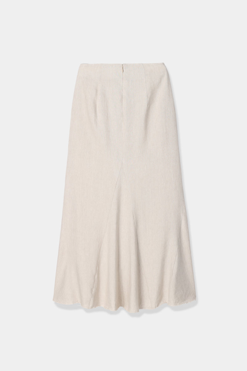 linen like mermaid skirt – louren store