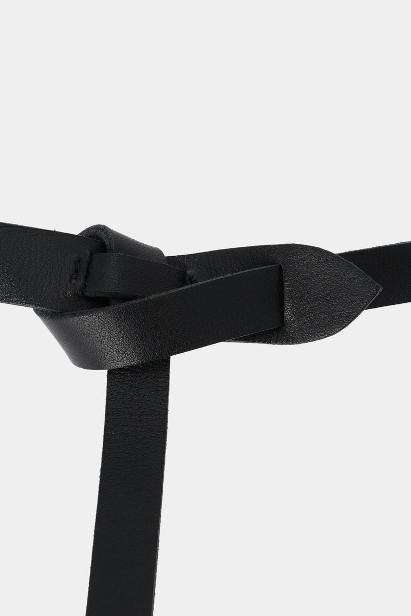 soft knotted long belt