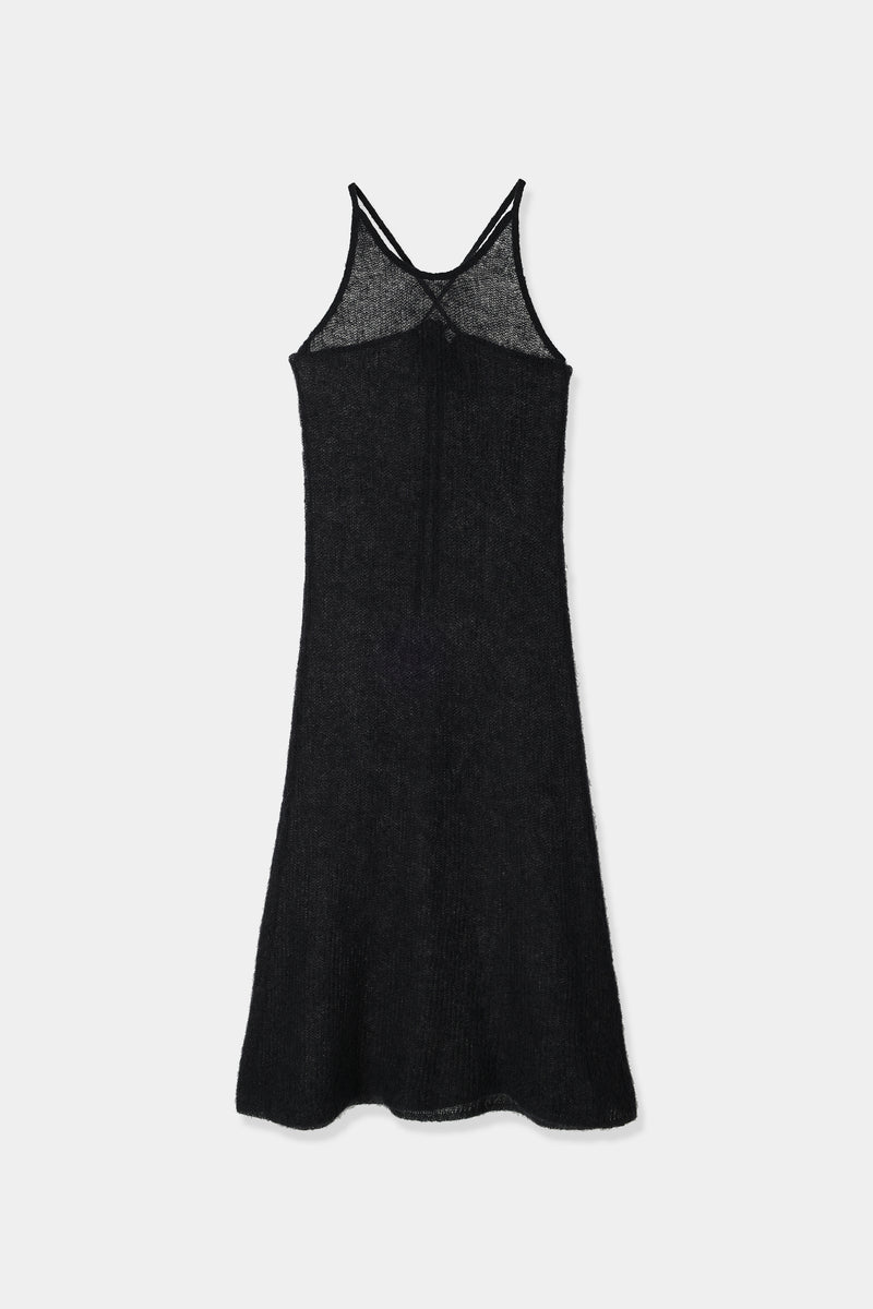 mohair knit camisole dress