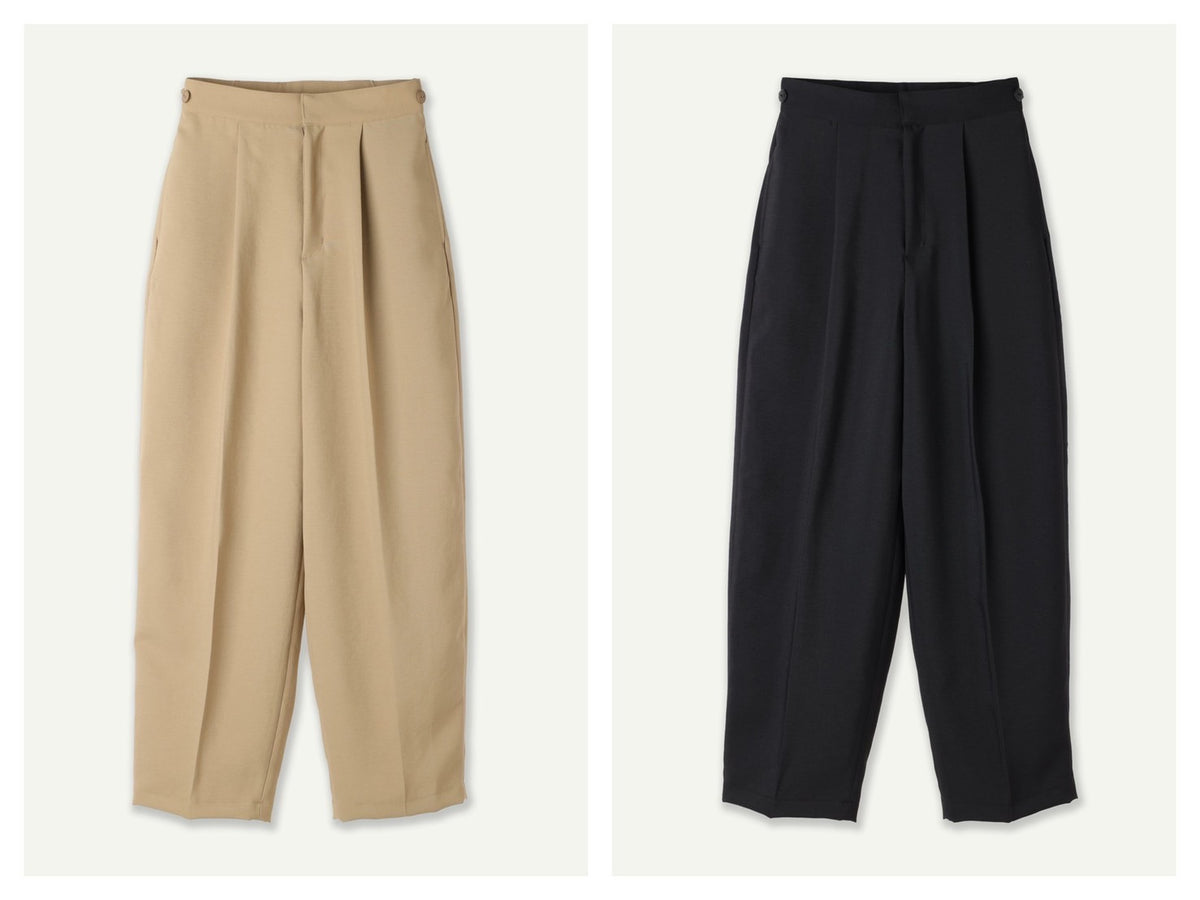 Louren doubletuck cocoon pants