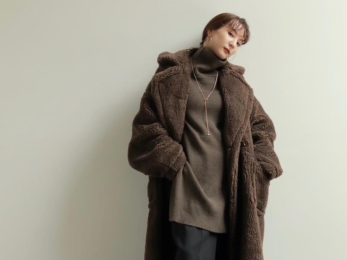 ONLINE STORE / 実店舗 】volume boa coat 再販売のお知らせ – louren