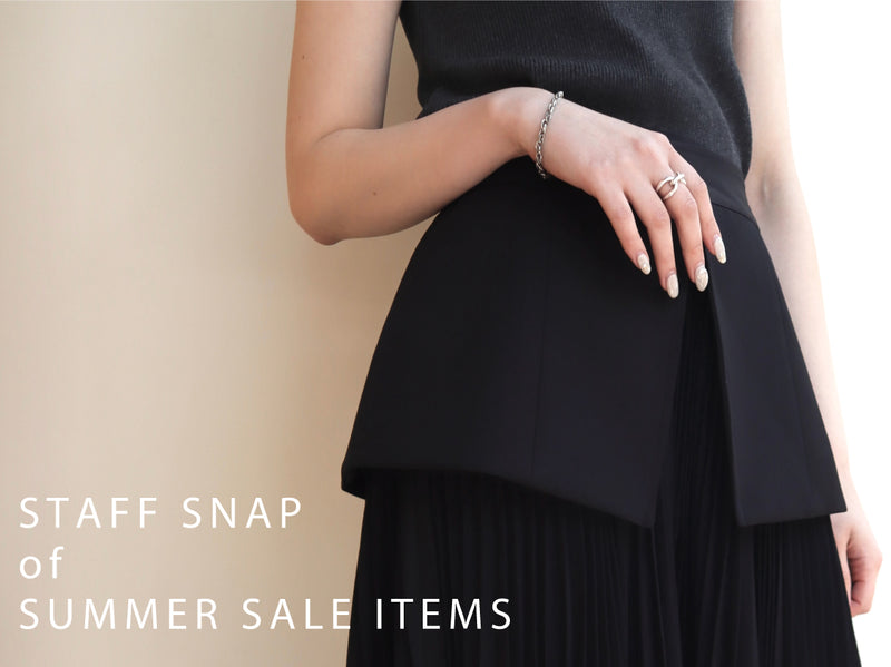 STAFF SNAP of SUMMER SALE ITEMS