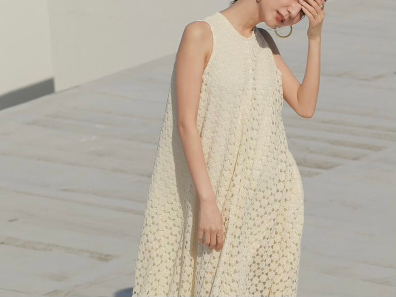 【2021 SUMMER COLLECTION vol.1】 GEOMETRY LACE DRESS / PLEATS PENCIL ONEPIECEのご紹介