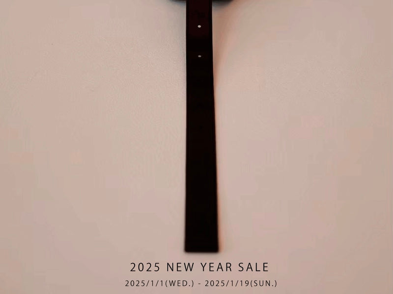 【ONLINE STORE / 実店舗】2025 NEW YEAR SALE開催のご案内