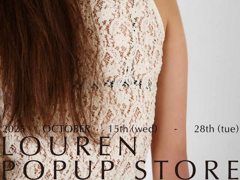 2025 FALLWINTER TOKYO POPUPSTOREのご案内