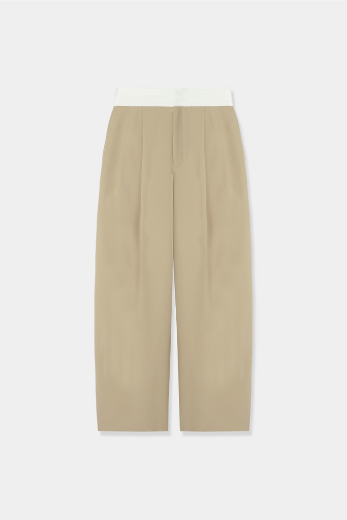 louren waist belt volume pants 【公式通販】 louren waist belt volume pants 【公式通販】