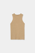 画像をギャラリービューアに読み込む, back cross knit tops