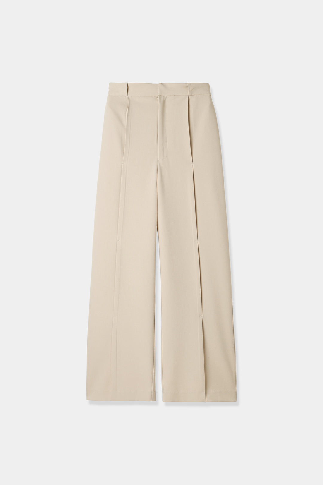 front pleats pants – louren store 