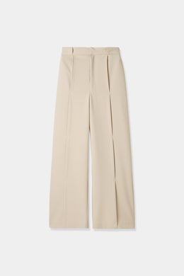 front pleats pants
