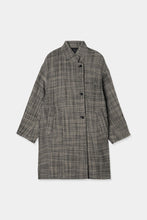 将图像加载到图库查看器中， tweed middle coat