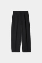 画像をギャラリービューアに読み込む, single tuck cocoon pants