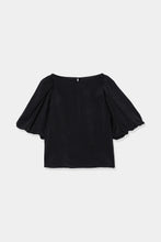 画像をギャラリービューアに読み込む, puff sleeve blouse