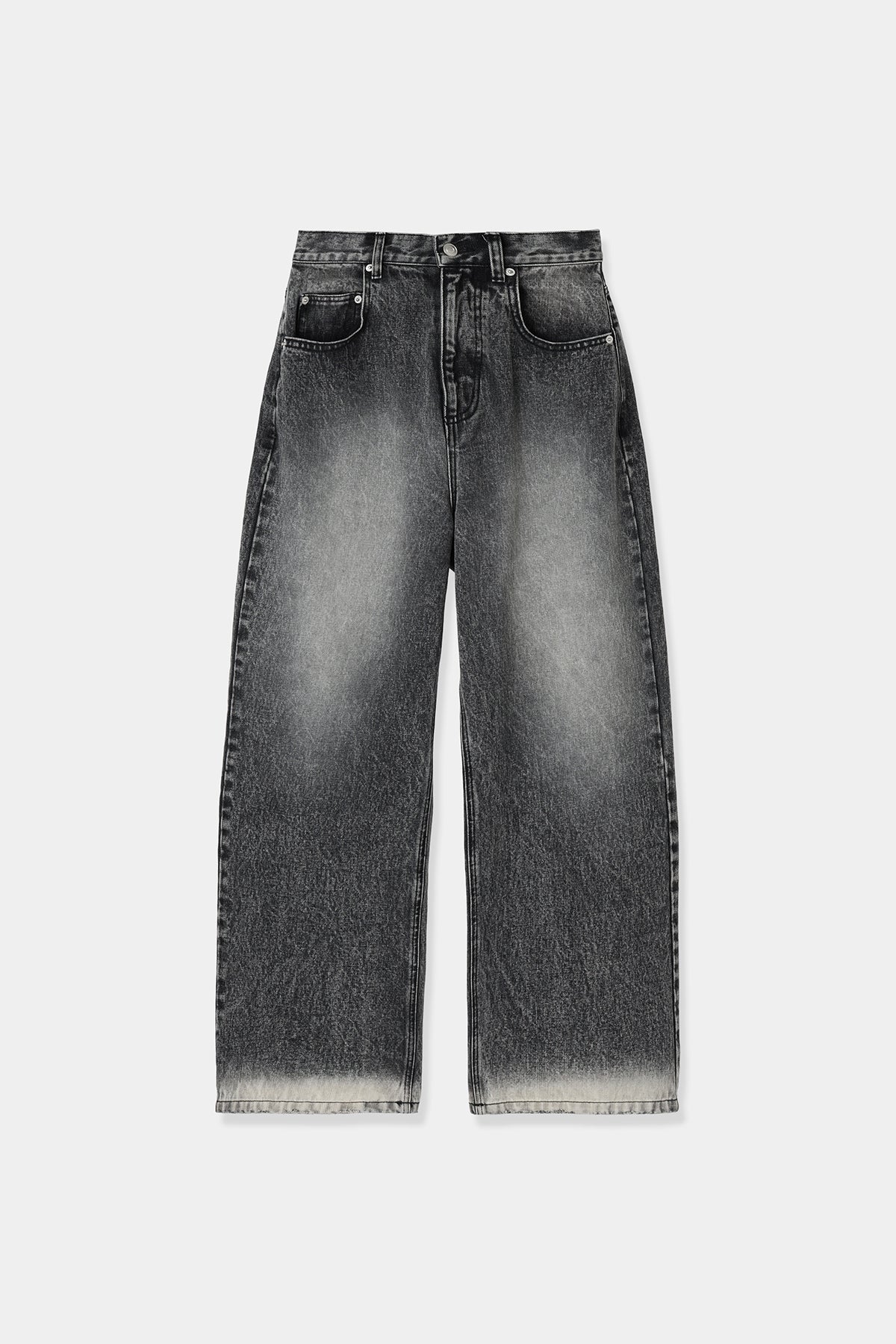 【 louren 】 bleach hem denim デニム　ローレン bleach hem denim – louren store