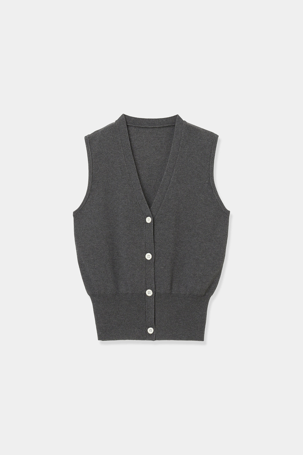 ニット+セーター louren turtleneck knit vest hand knit vest – louren store