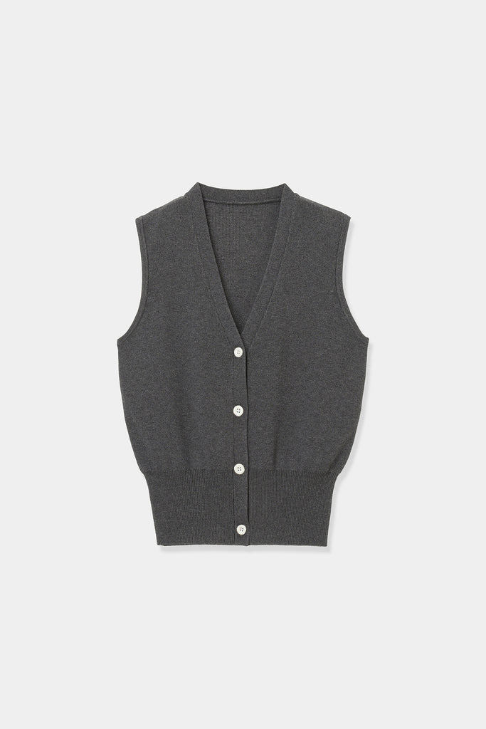 compact knit vest