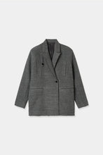 画像をギャラリービューアに読み込む, slab tweed classic jacket