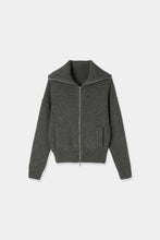Load image into Gallery viewer, zip up knit cardigan