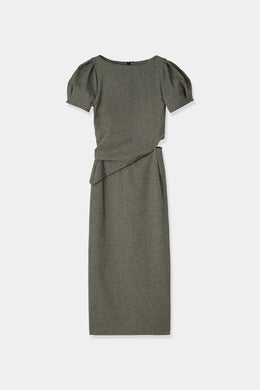 waist drape onepiece