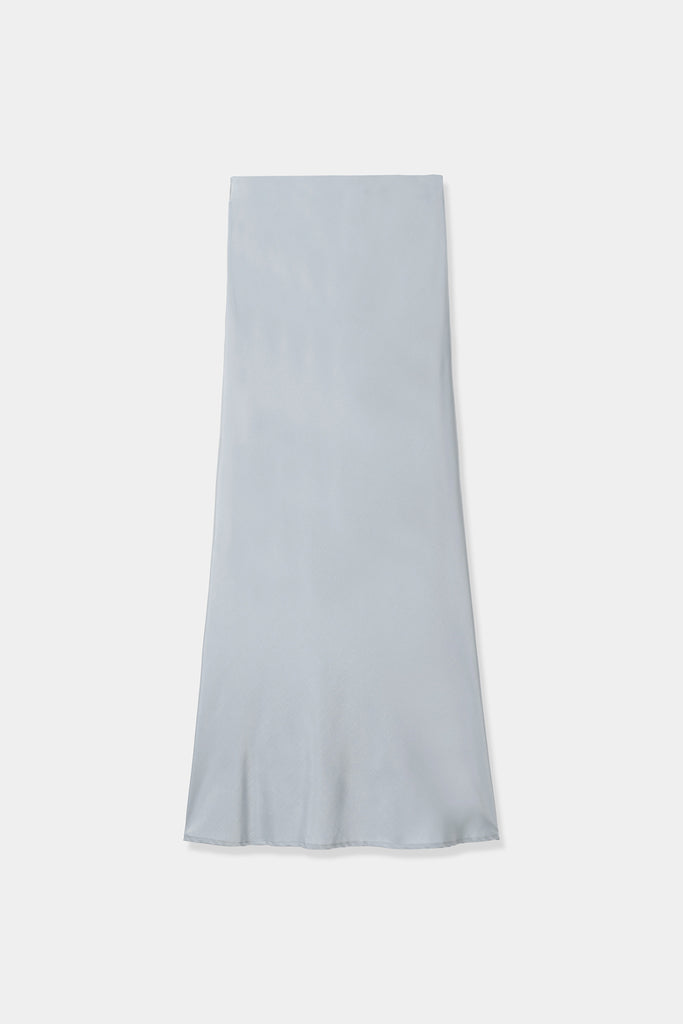 thin satin narrow skirt