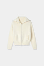 Load image into Gallery viewer, zip up knit cardigan