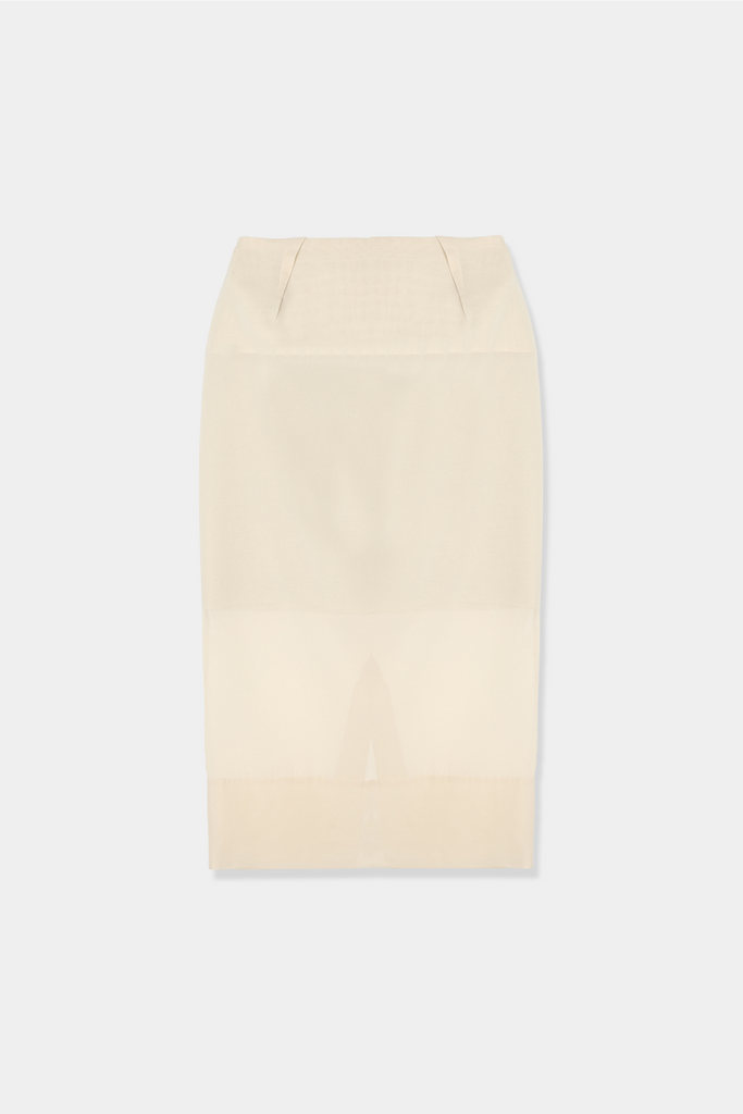 sheer cocoon skirt – louren store sheer cocoon skirt – louren store