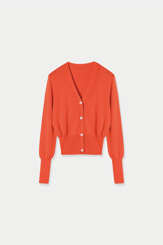 neck slit knit cardigan louren 完売品　新品 neck slit knit cardigan – louren store