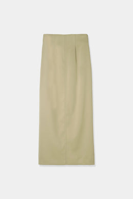 satin pencil skirt