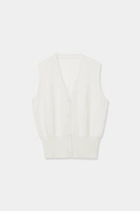 compact knit vest – louren store