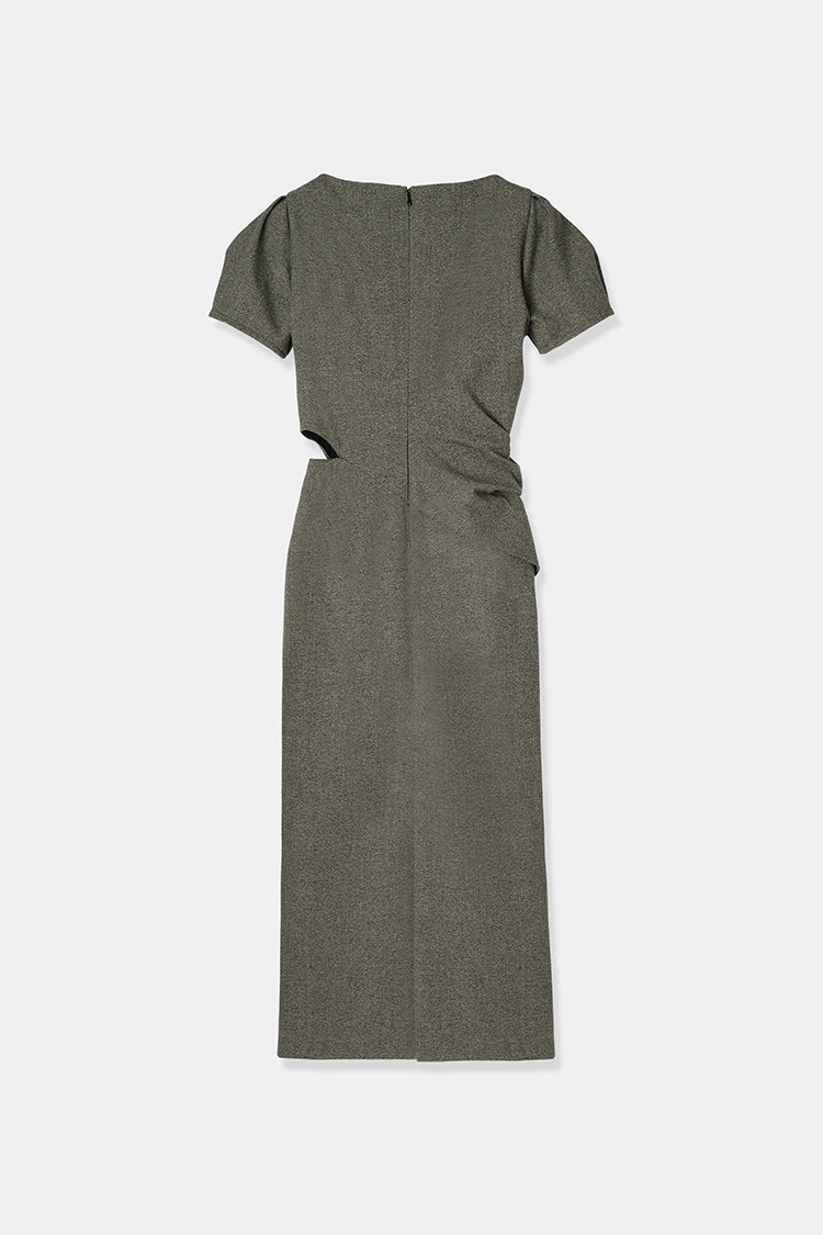 louren waist drape onepiece （新品未使用）ワンピース waist drape onepiece – louren store