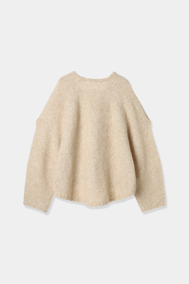 alpaca knit pullover – louren store
