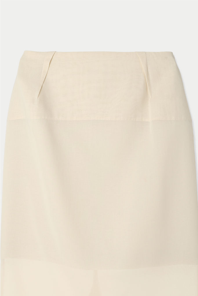 sheer cocoon skirt – louren store sheer cocoon skirt – louren store