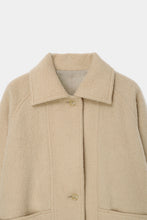 画像をギャラリービューアに読み込む, shaggy midi coat