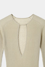 画像をギャラリービューアに読み込む, Vneck knit body suit