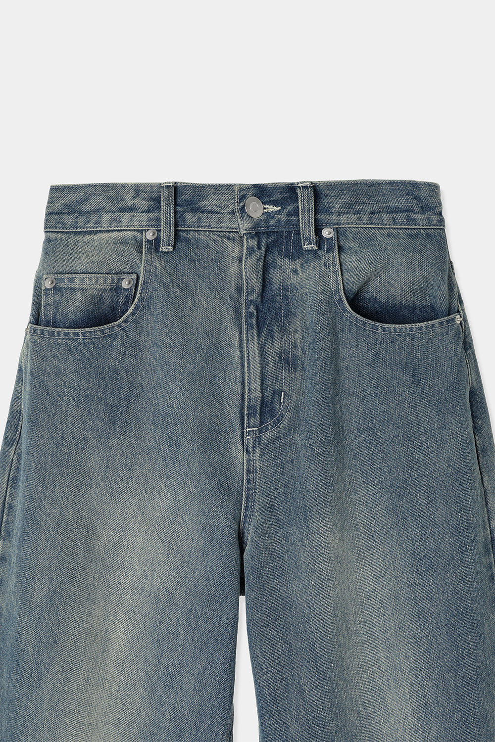 bleach hem denim – louren store