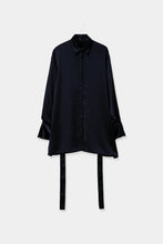 画像をギャラリービューアに読み込む, yoke satin shirt