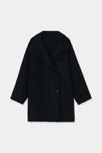 画像をギャラリービューアに読み込む, double face midi coat