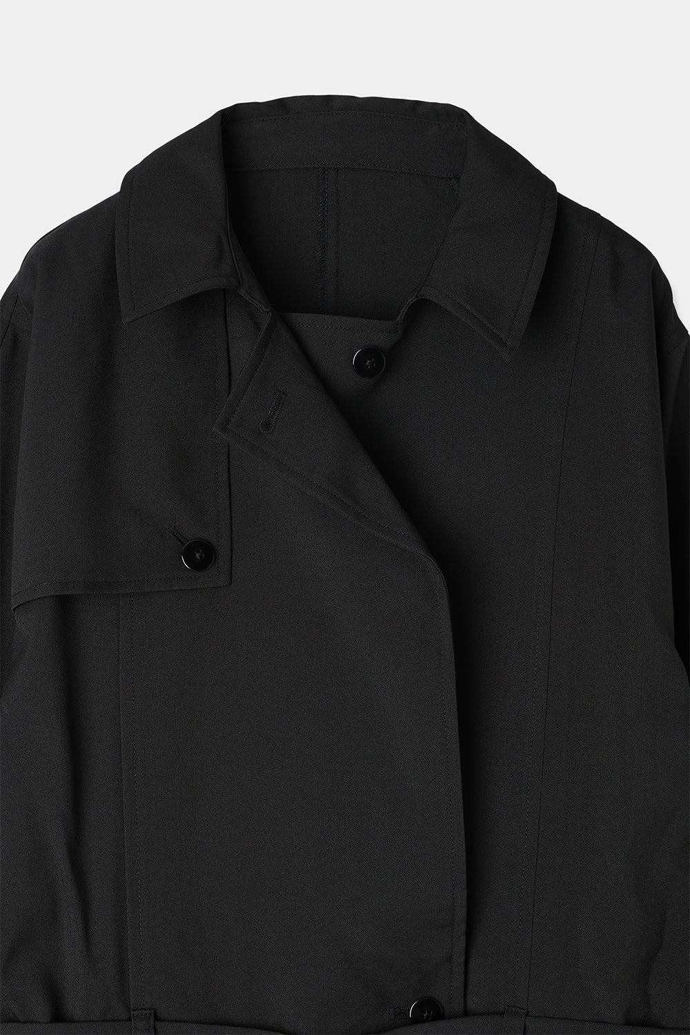 trench collar jumpsuit – louren store