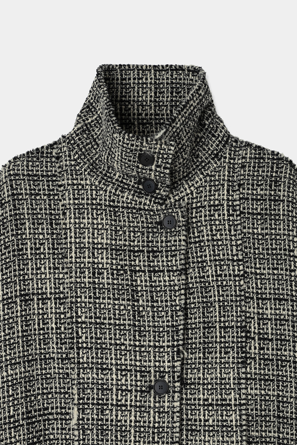 tweed half coat – louren store