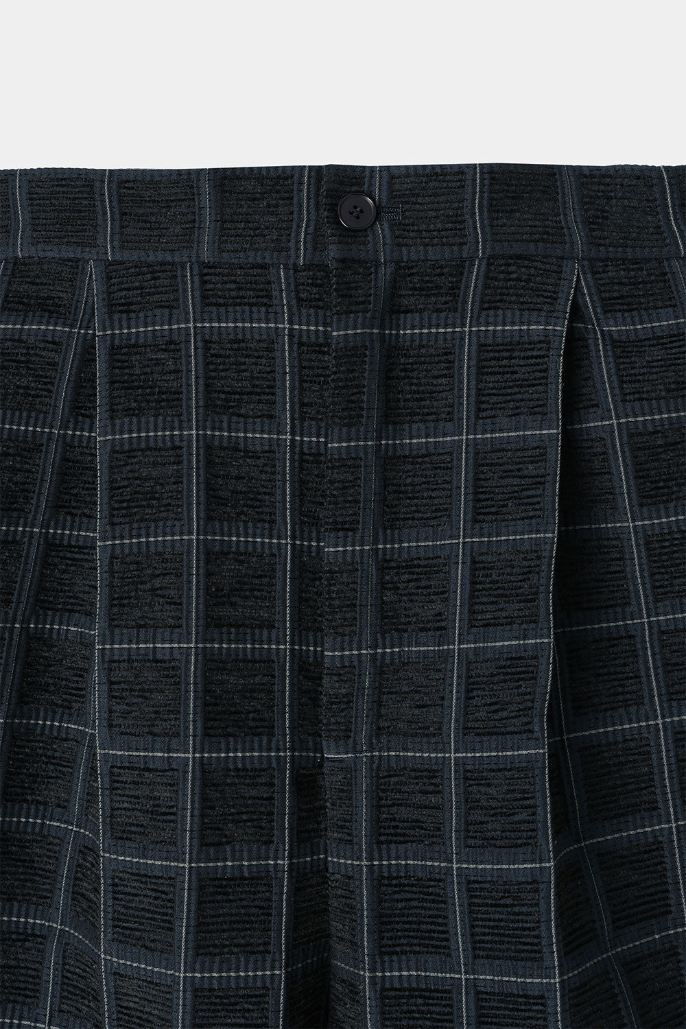 velvet jacquard check pants – louren store